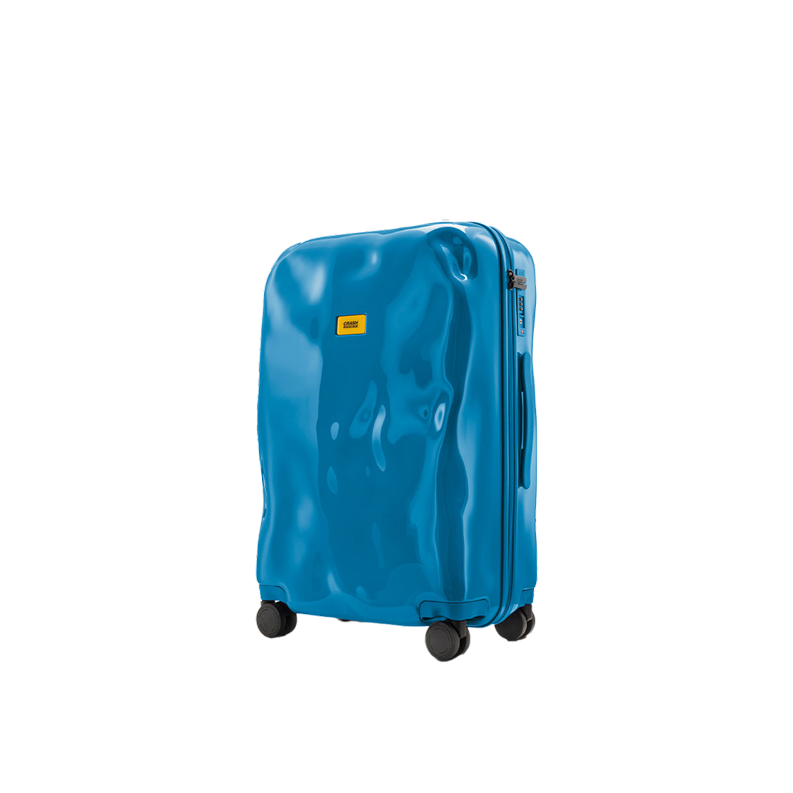 크래쉬배기지 아이콘 톤온톤 미디움 26인치 캐리어 페트롤 블루(CRASH BAGGAGE Icon Tone on Tone Medium 26inch Luggage Petrol Blue)