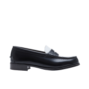 Haruta HS-304 Penny Loafer Black & White