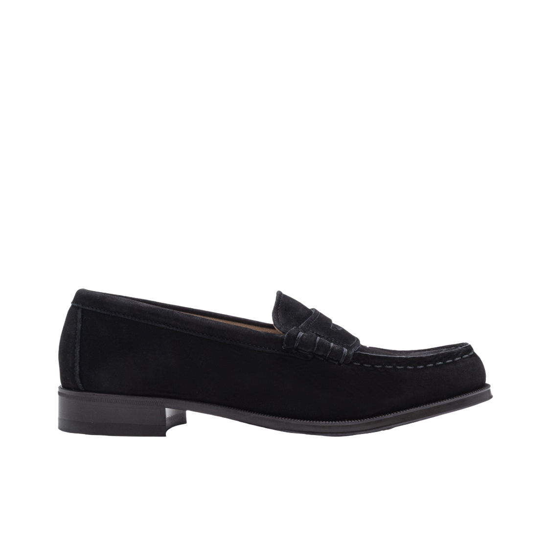하루타 HS-304 페니로퍼 누벅 블랙(Haruta HS-304 Penny Loafer Nubuck Black)