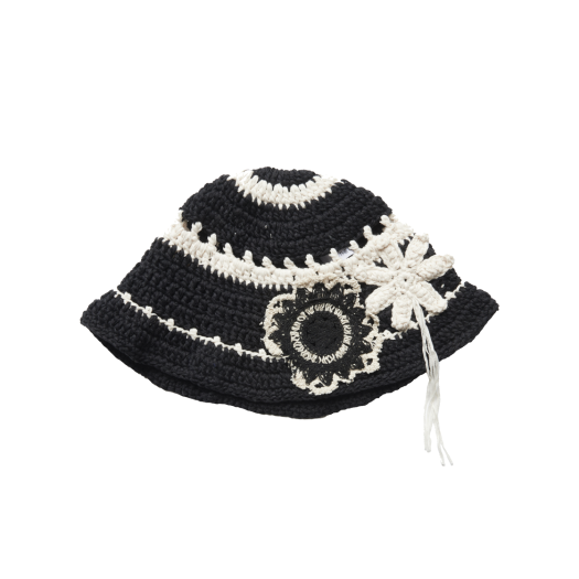 GT25SUMMER14 THE GREATEST Crochet Bucket Flower