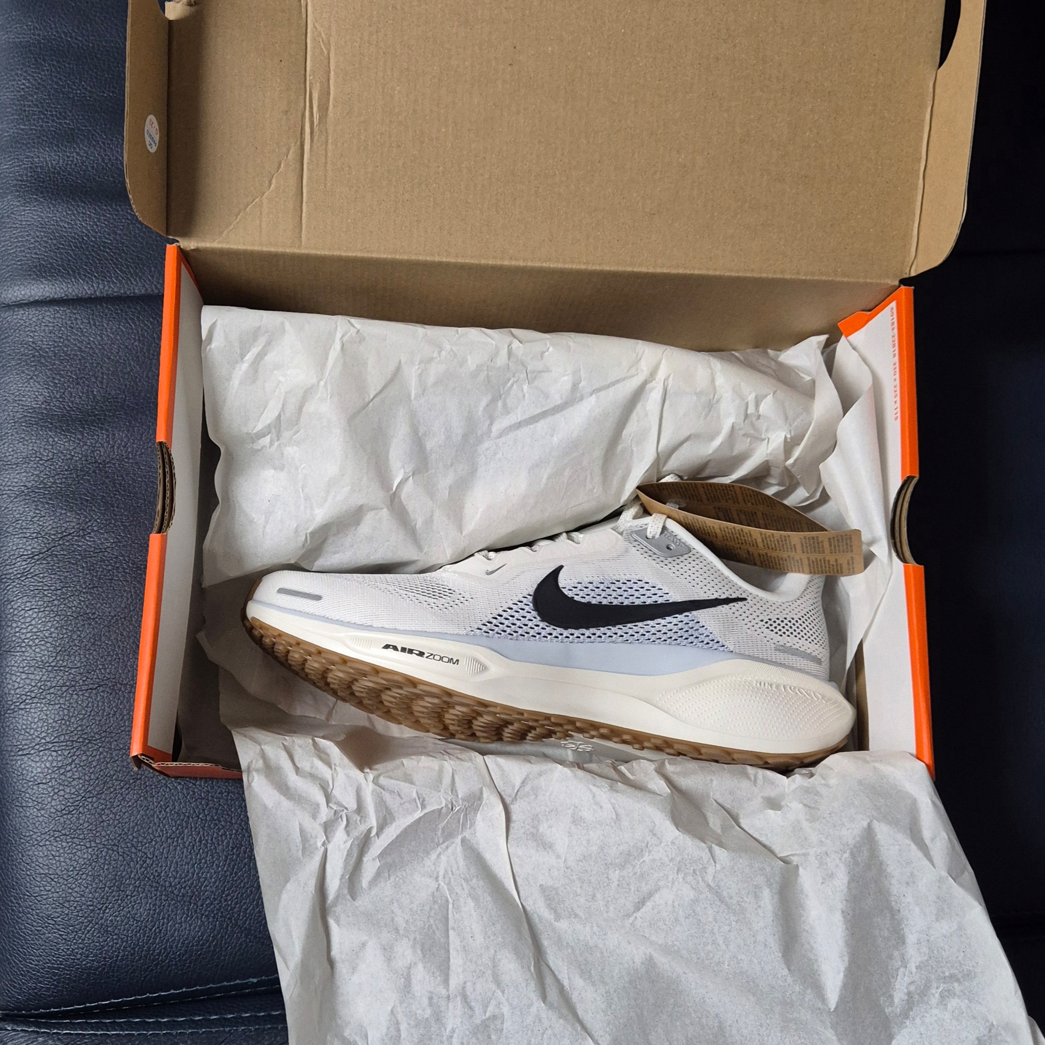 Nike Air Zoom Pegasus 41 Sail Blue Tint 착용 스타일 - 3