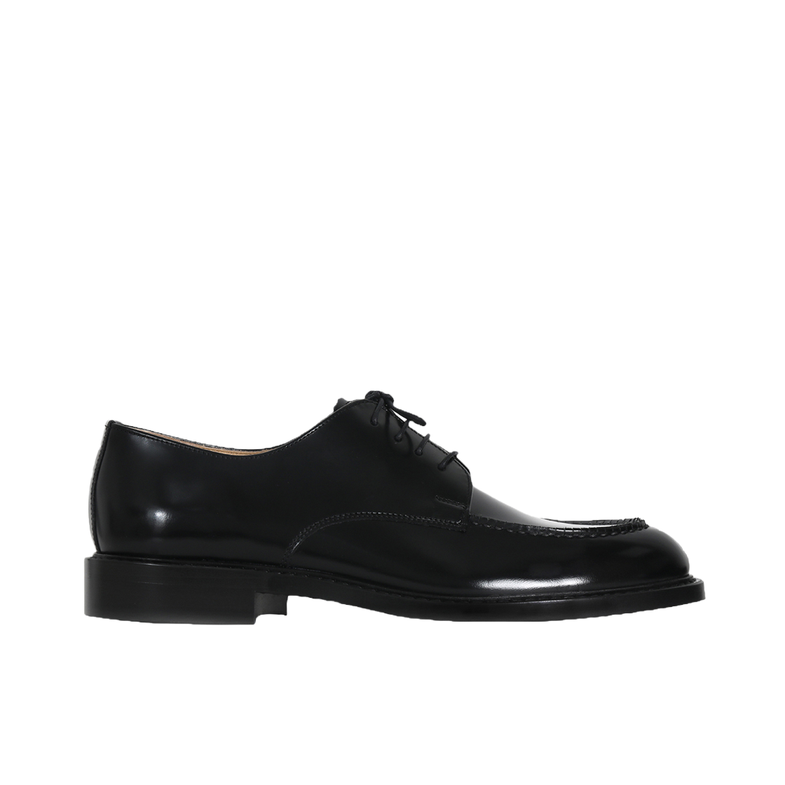하루타 HS-718 U팁 더비슈즈 블랙(Haruta HS-718 U-Tip Derby Shoes Black)