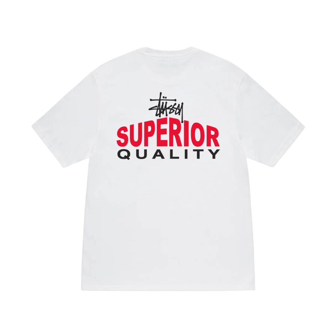 스투시 슈페리어 퀄리티 티셔츠 화이트(Stussy Superior Quality T-Shirt White)