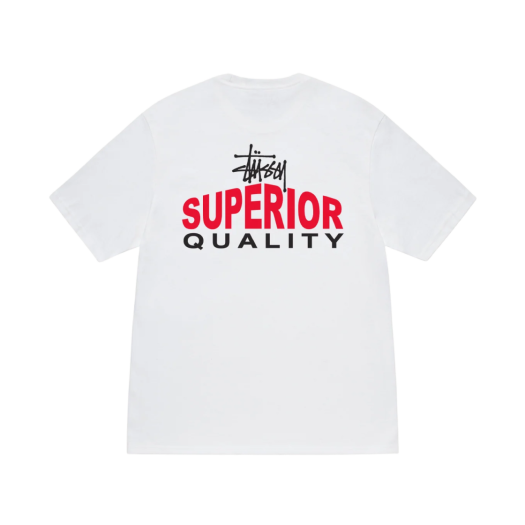 Stussy Superior Quality T-Shirt White
