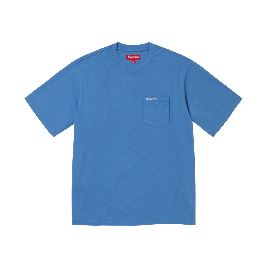슈프림 숏슬리브 포켓 티셔츠 페일 로얄 - 25SS