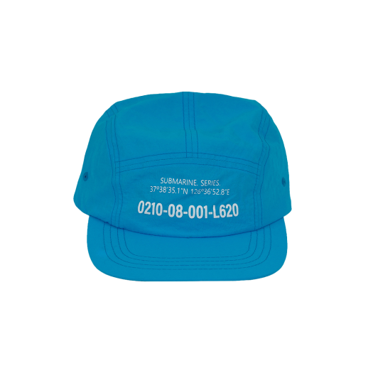 K24SSACCCCSB KZM Nylon Camp Cap Sky Blue