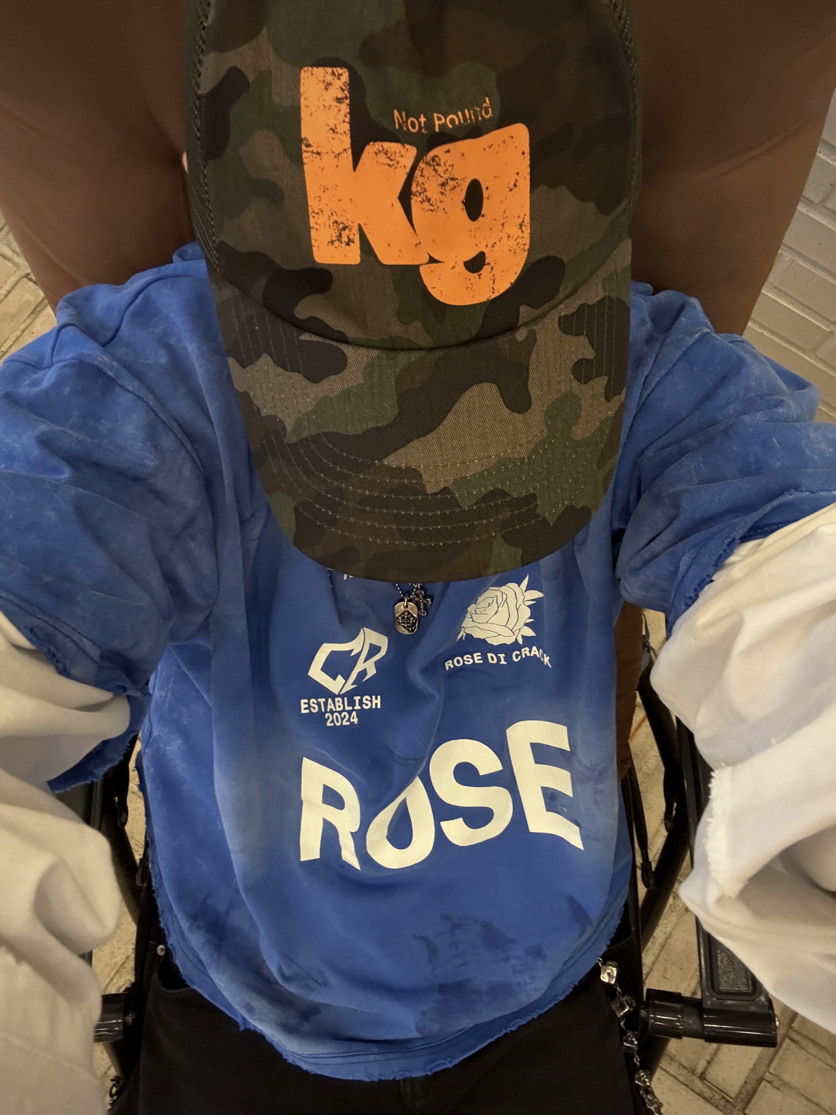 GRAILZ x KOIN SEOUL Kg Logo Cap Camo 착용 스타일