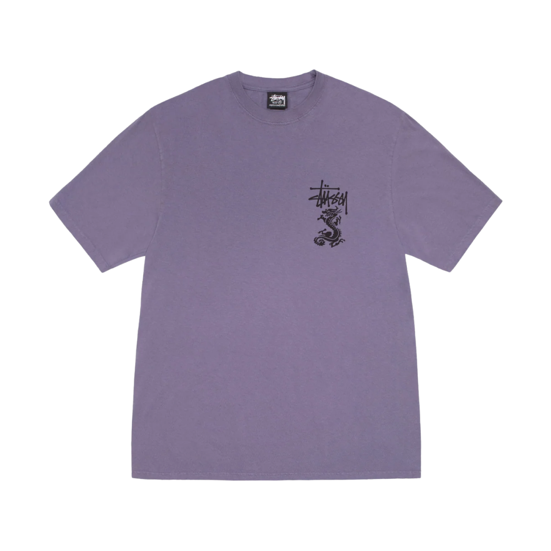 스투시 더블 드래곤 피그먼트 다이드 티셔츠 그레이프(Stussy Double Dragon Pigment Dyed T-Shirt Grape) - 2