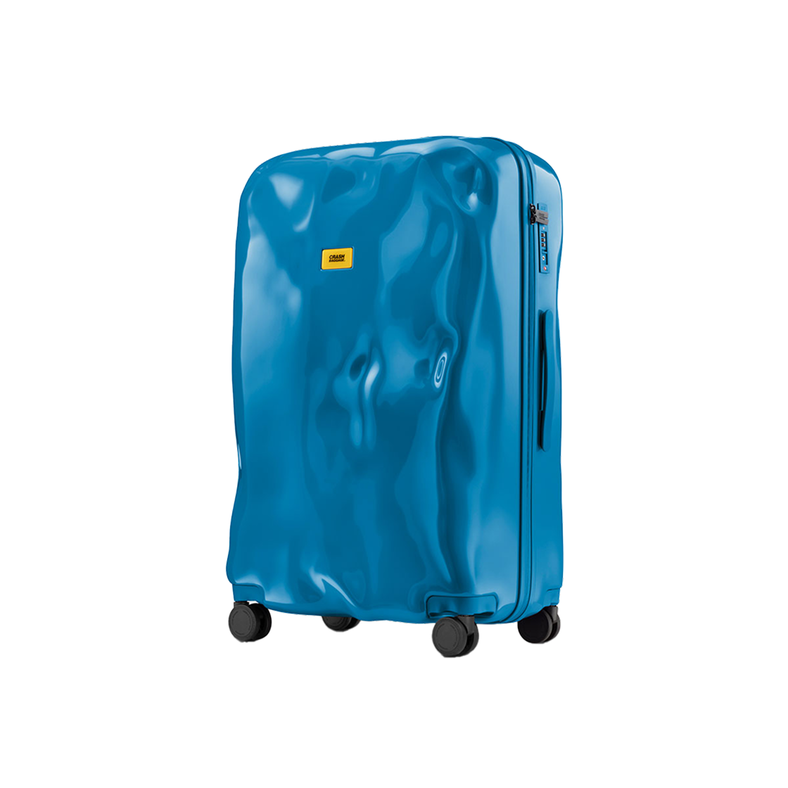 크래쉬배기지 아이콘 톤온톤 라지 31인치 캐리어 페트롤 블루(CRASH BAGGAGE Icon Tone on Tone Large 31 inch Luggage Petrol Blue)