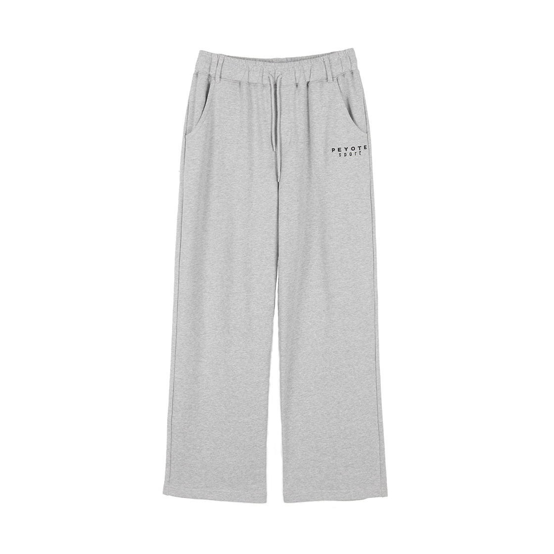 페요테 와이드 스웻 팬츠 그레이(PEYOTE Wide Sweat Pants Gray)