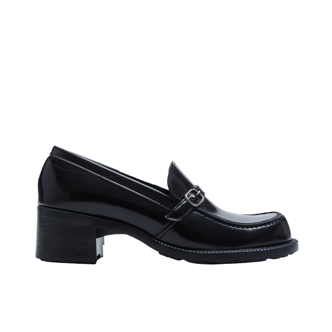 하루타 HS-4711링스트랩 힐업 로퍼 블랙(Haruta HS-4711Ring Strap Heel-Up Loafer Black)