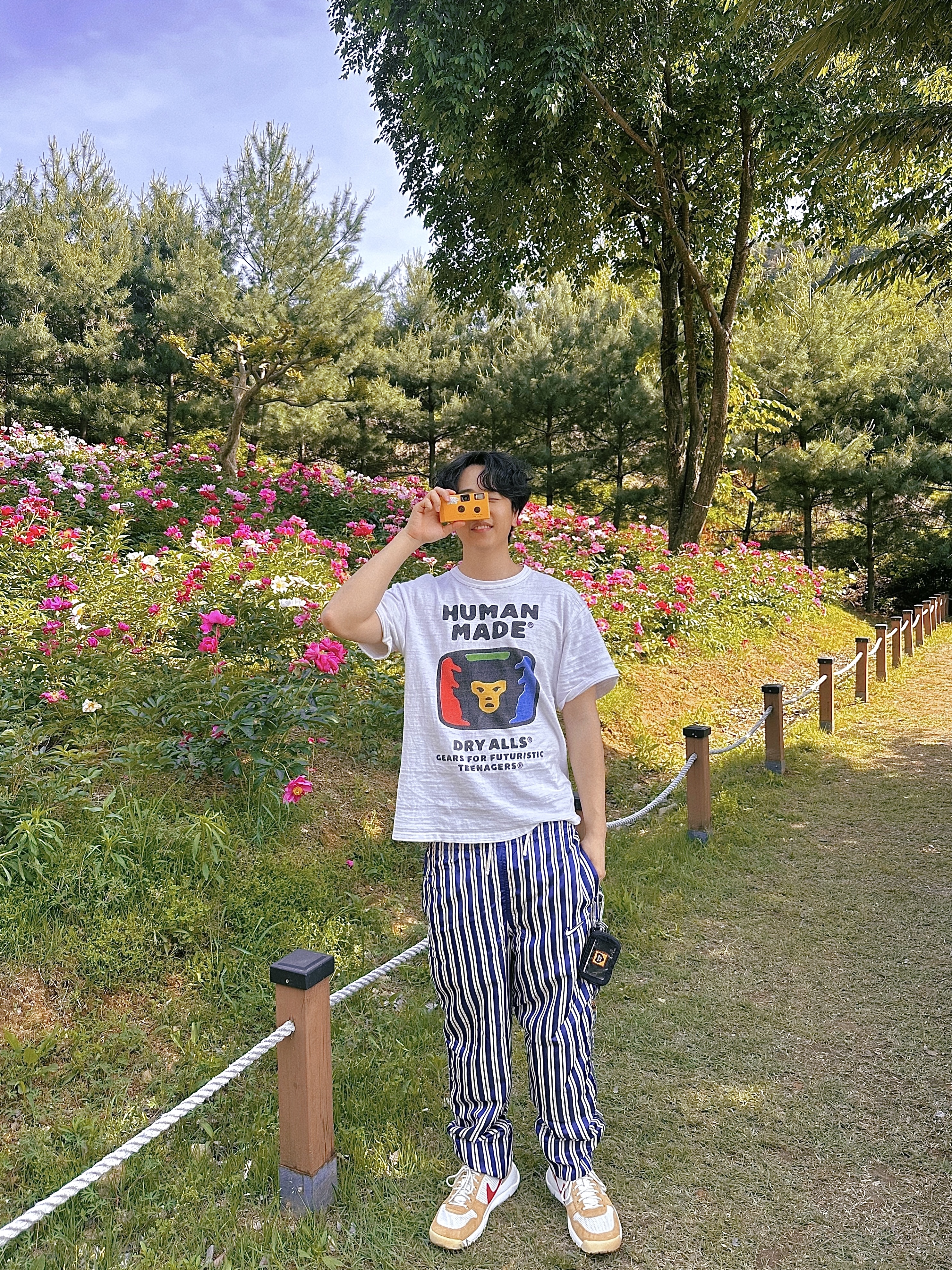 Nike x Tom Sachs Mars Yard Shoe 2.0 Space Camp, Nike x Bode Scrimmage Pants Ecru - Asia 착용 스타일 - 1