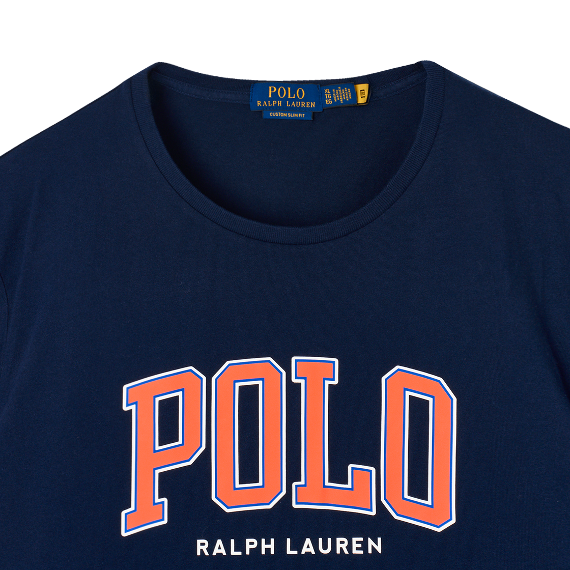 KM5CTSSRLC4NY [30% 적립] Polo Ralph Lauren Custom Slim Fit Logo Jersey T-Shirt Navy - 25FW - #3