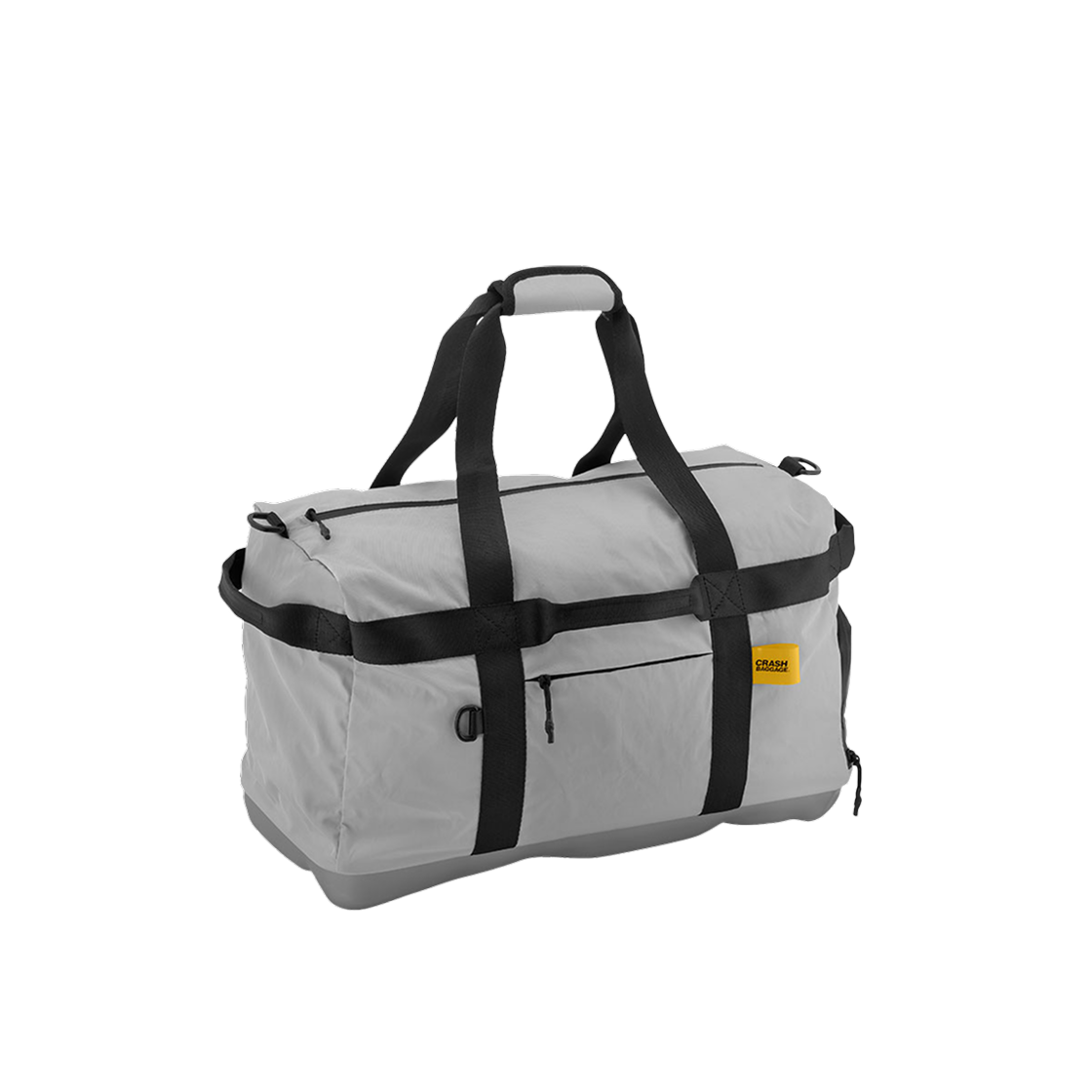CBG-2SBG316-21 CRASH BAGGAGE Hard Weekender Duffle Bag Silver