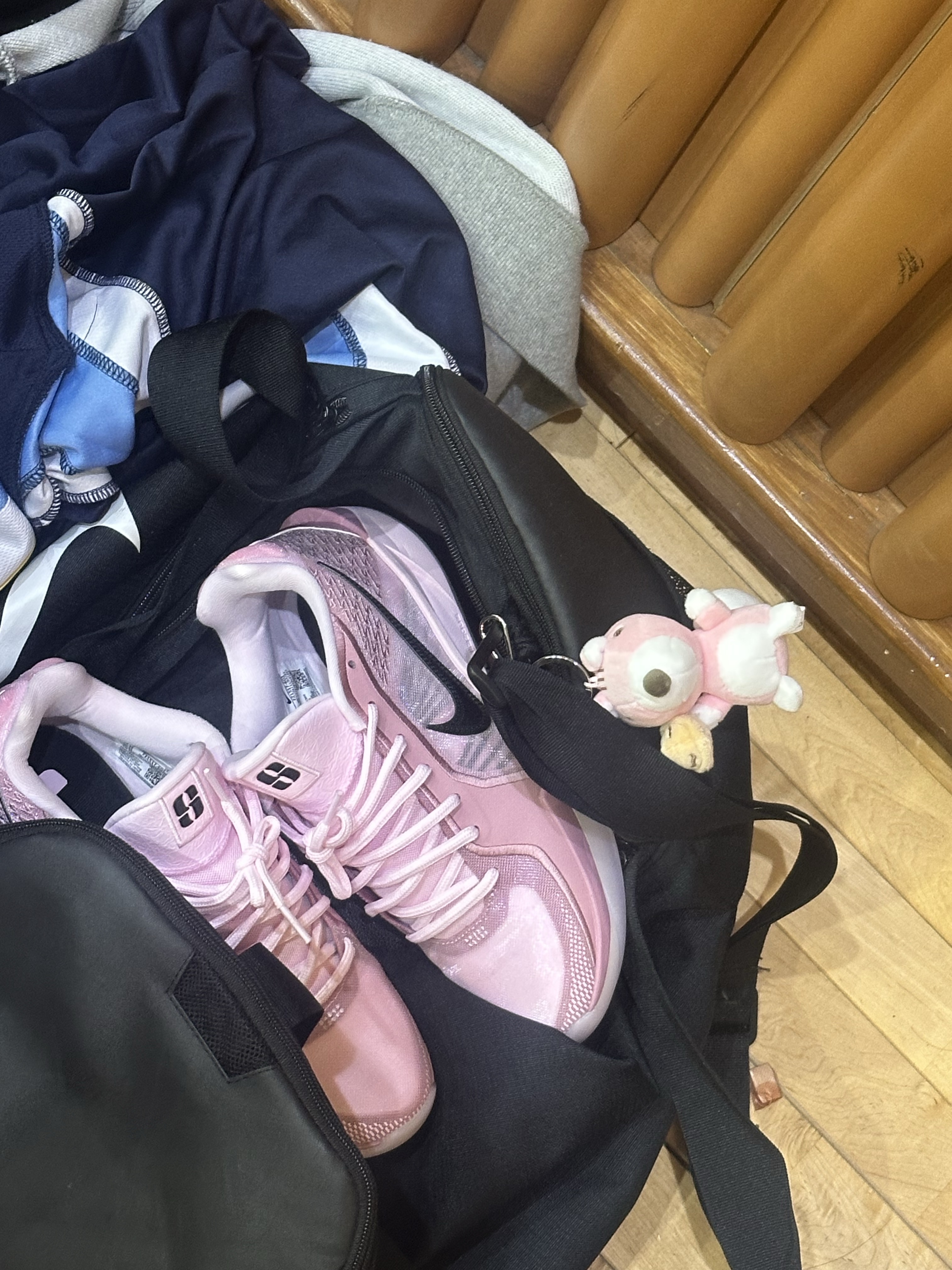 Nike Sabrina 2 EP Pink Foam Black 착용 스타일