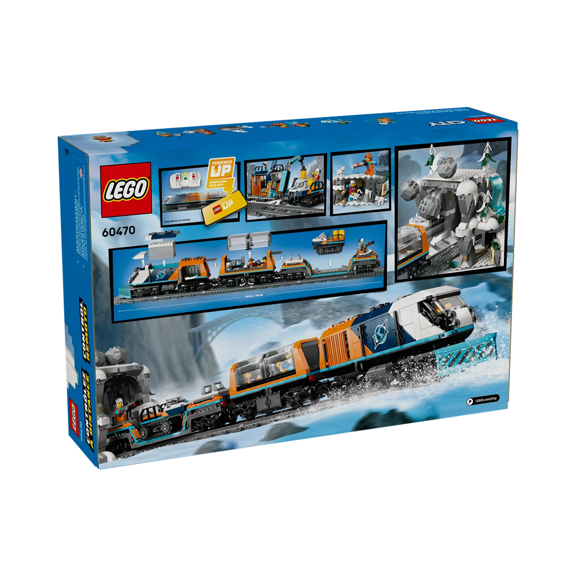 레고 시티 북극탐사 무선조종 특급 열차 (국내 정식 발매 제품)(Lego City Explorers' Arctic Polar Express Train (Korean Ver.)) - 2