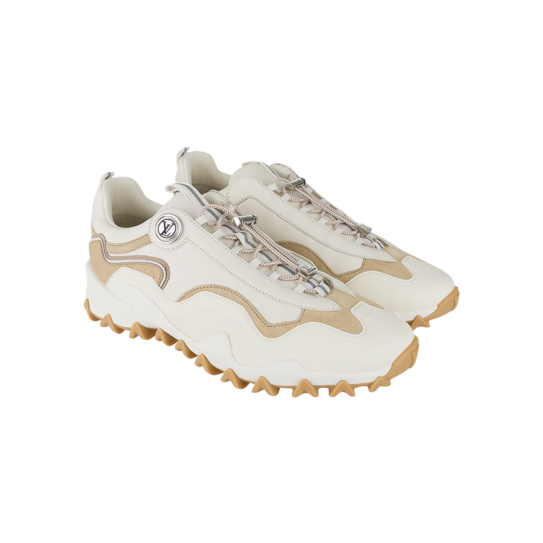 ITKSWAWJ32D6 Louis Vuitton Rush Sneaker 37 Cream
