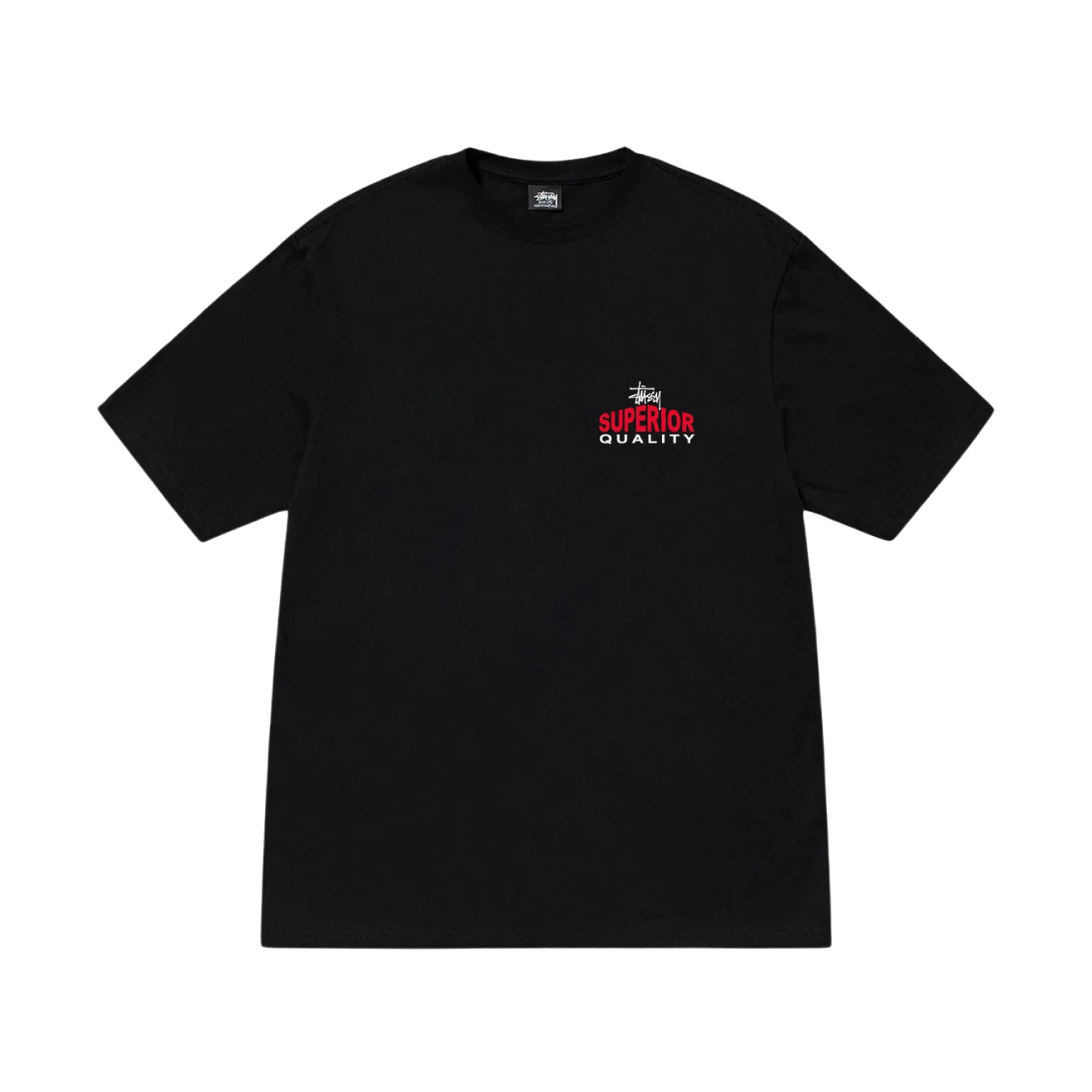 스투시 슈페리어 퀄리티 티셔츠 블랙(Stussy Superior Quality T-Shirt Black) - 2