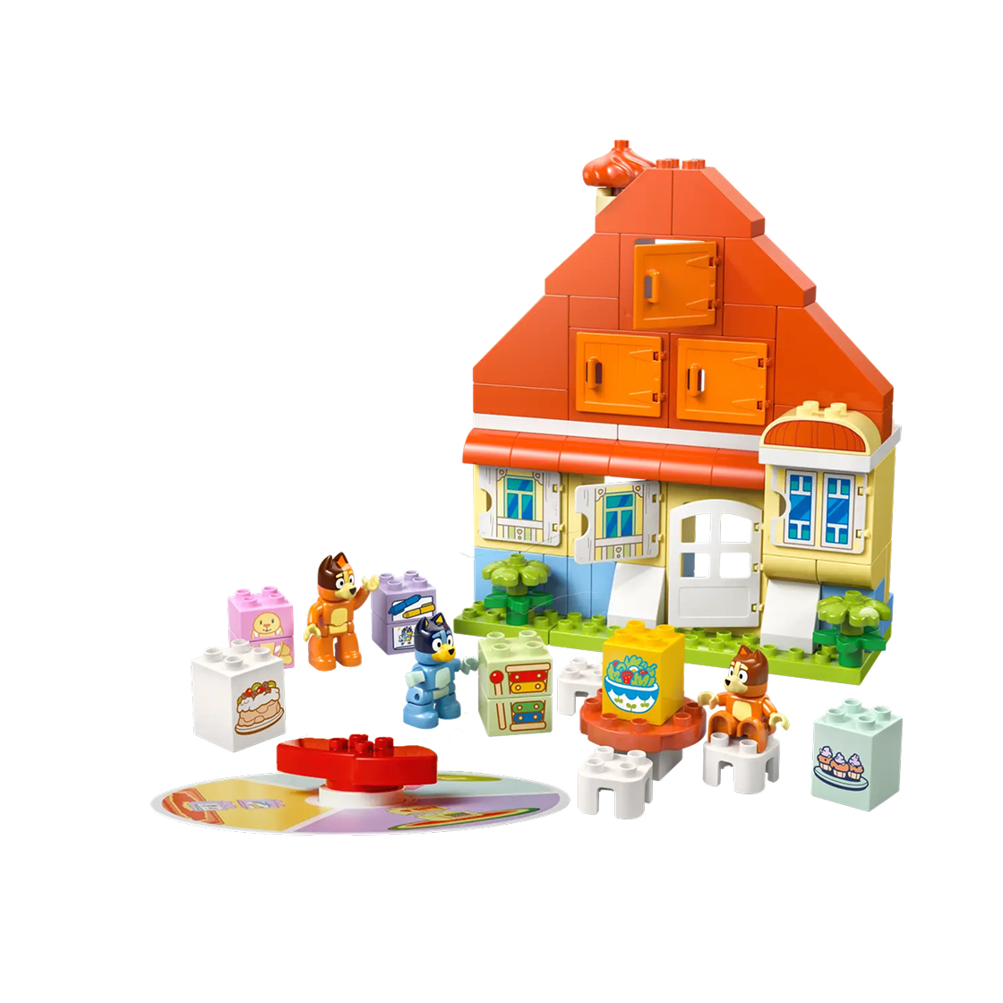 레고 듀플로 블루이의 패밀리 하우스와 메모리 게임(Lego Duplo Bluey's Family House with Memory Game) - 1