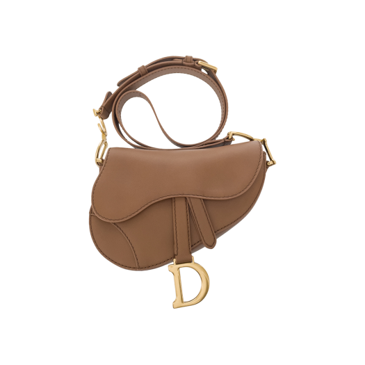 ITPICKFFNPBO Dior Saddle Bag Mini Camel Vintage Gold