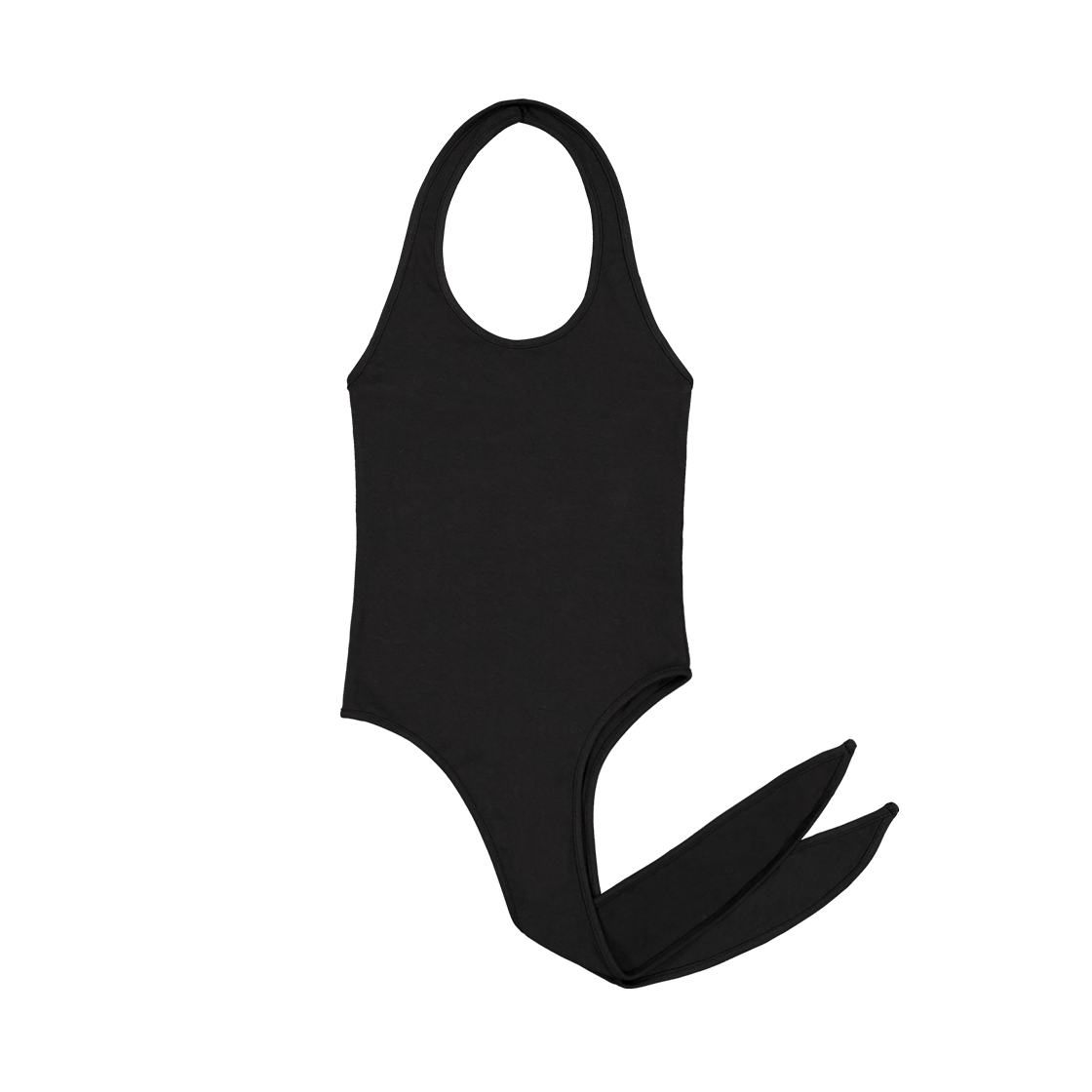 페요테 타이 홀터넥 탑 블랙(PEYOTE Tie Halter Neck Top Black)