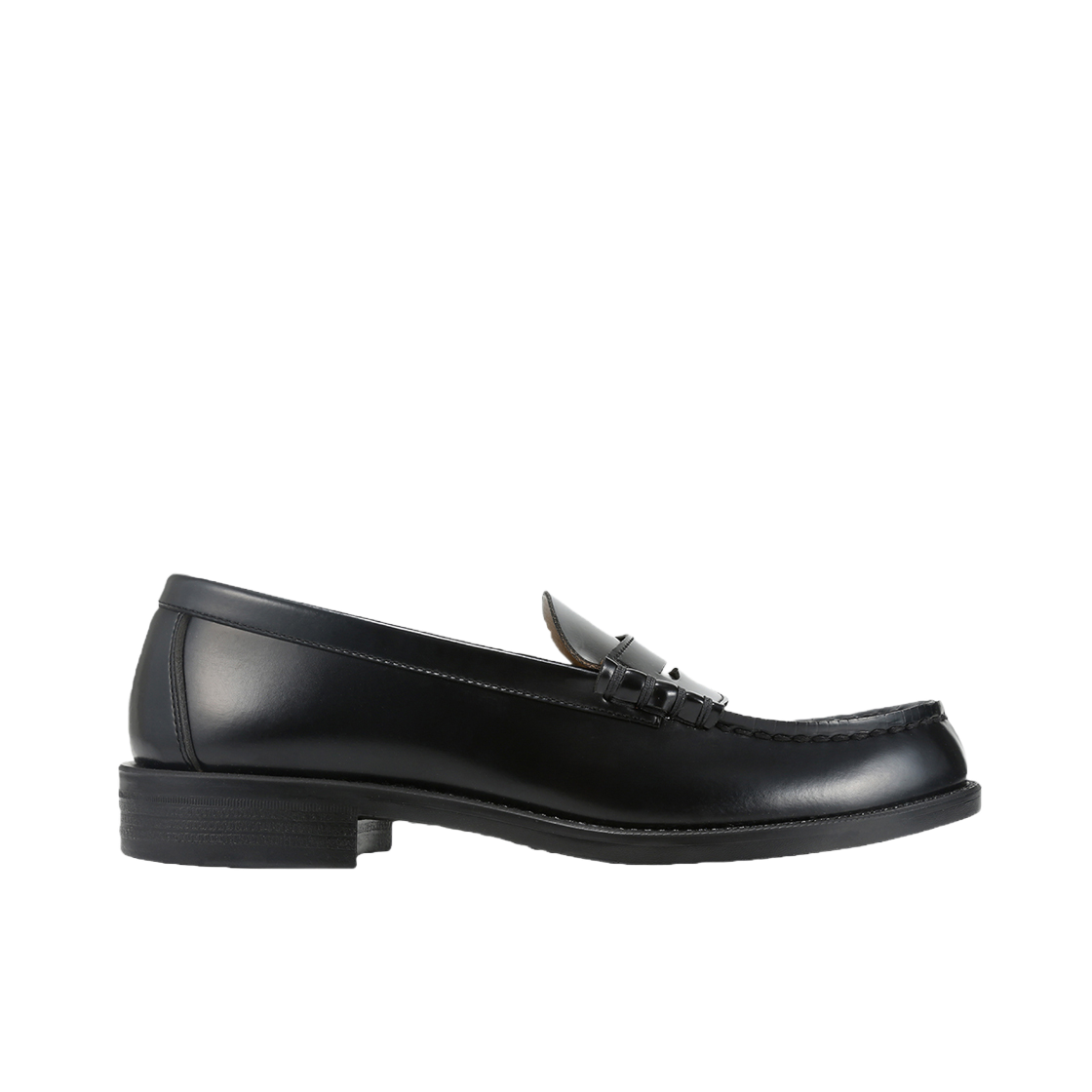 하루타 HS-6550 PU 페니로퍼 블랙(Haruta HS-6550 Penny Loafer Black)