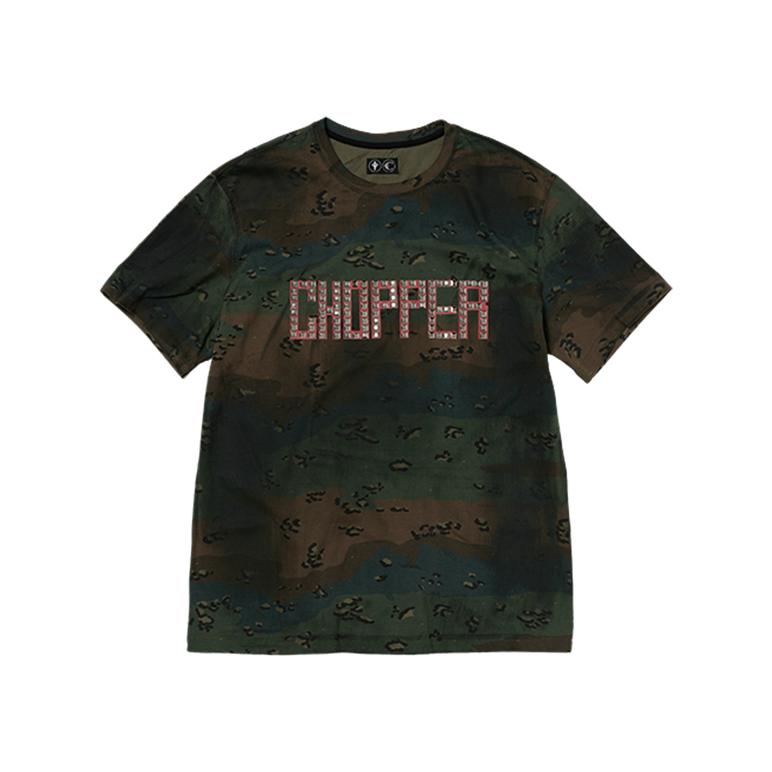- Thug Club Camoflage Chopper T-Shirt Green