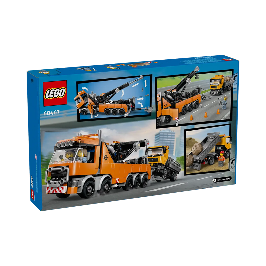 레고 시티 크레인이 있는 대형 복구 견인 트럭(Lego City Heavy-Duty Recovery Tow Truck with Crane) - 2