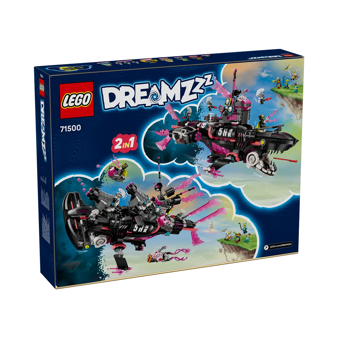 레고 드림즈 나이트메어 샤크 잠수함(Lego Dreamzzz Nightmare Shark Submarine) - 2