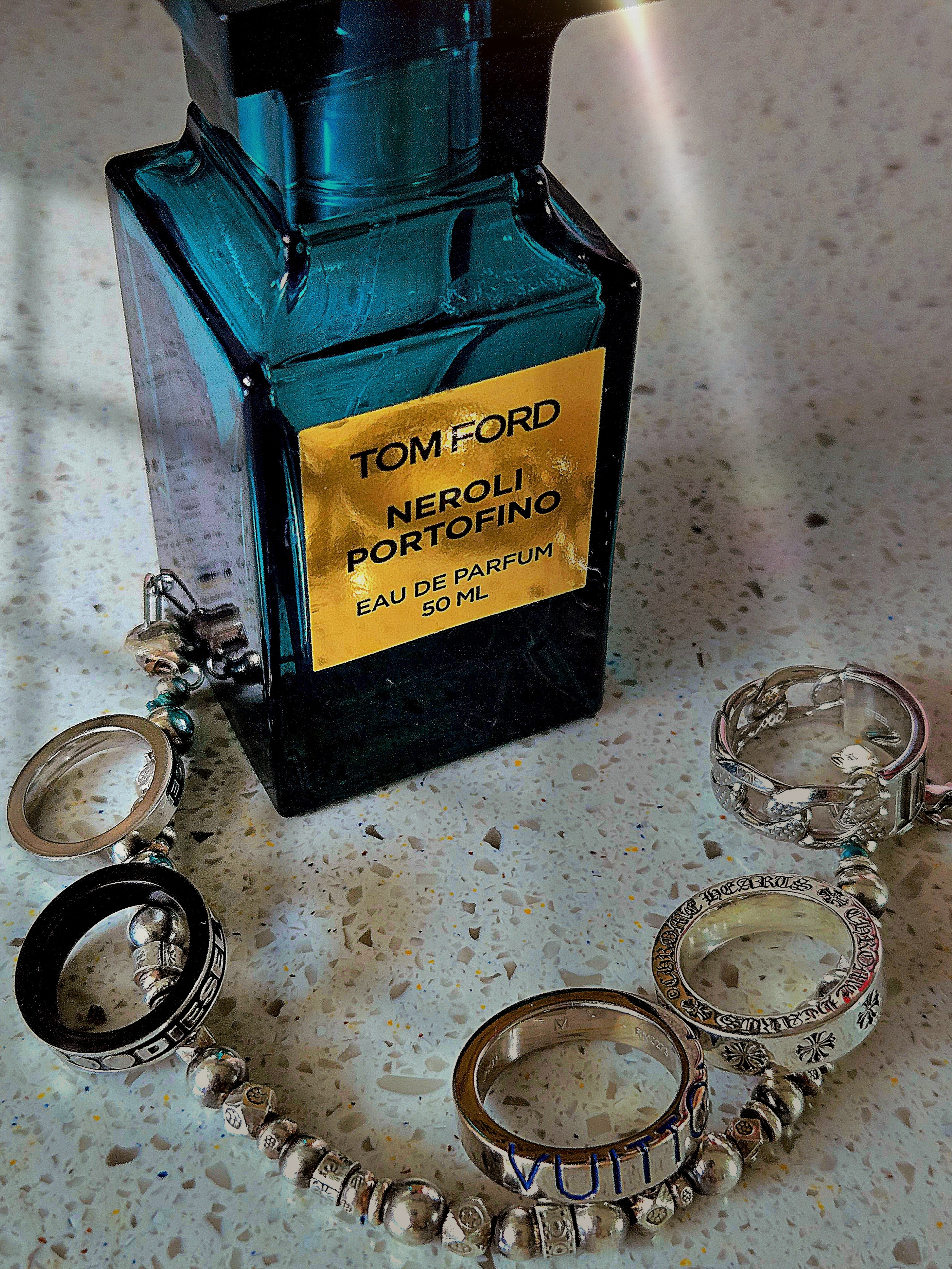Tom Ford Neroli Portofino Eau De Parfum 50ml, Diesel Dx1170 Stainless Steel Ring Set Silver Black (Set of 2) 착용 스타일