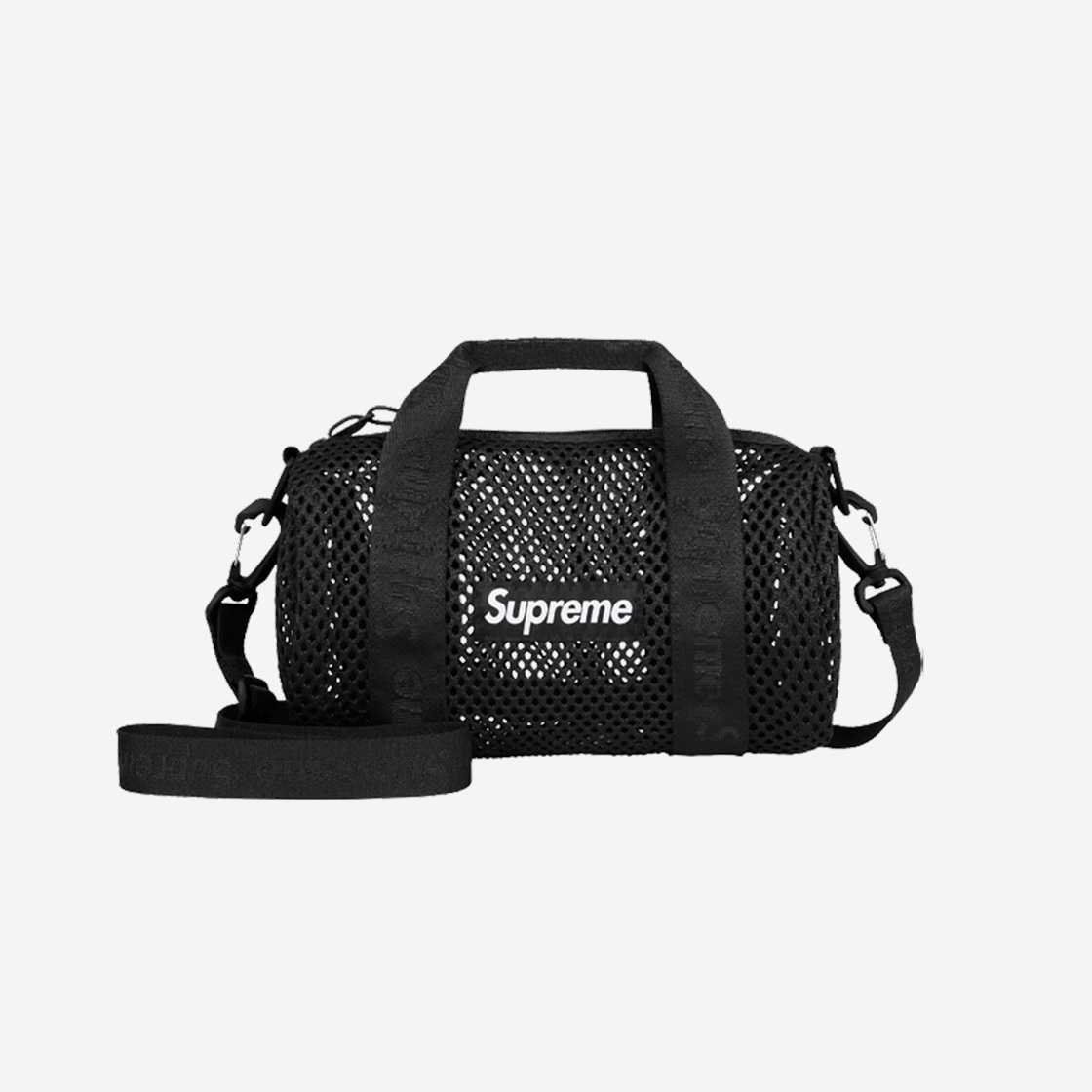 슈프림 메쉬 미니 더플백 블랙 - 25SS(Supreme Mesh Mini Duffle Bag Black - 25SS)
