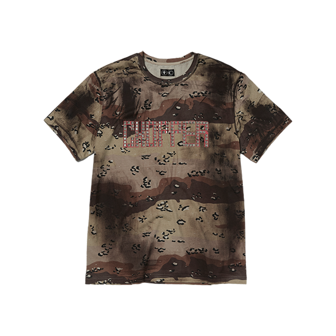 - Thug Club Camoflage Chopper T-Shirt Beige