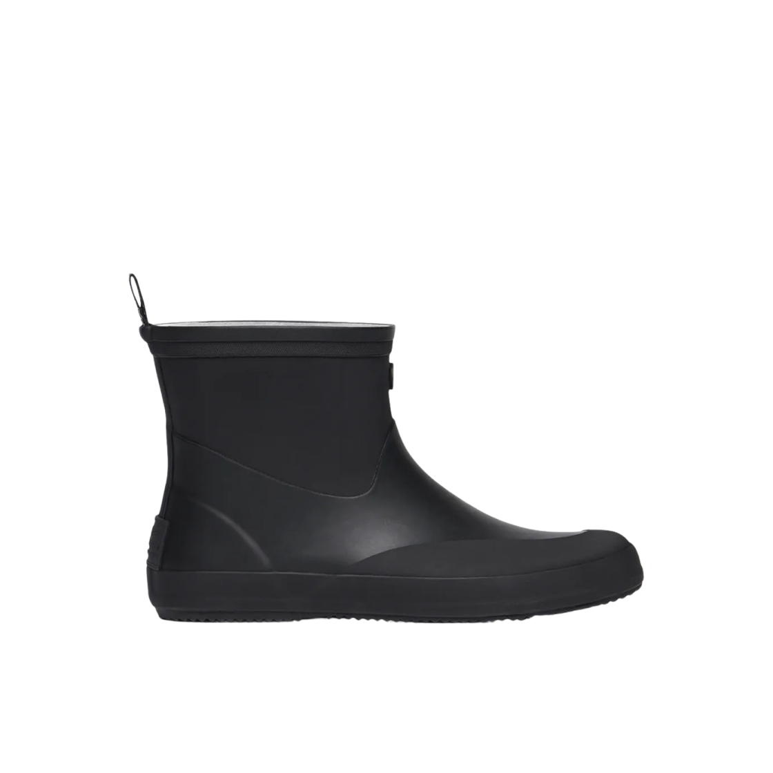 RF1SHBF1RB022 (W) Rockfishweatherwear x 999Humanity Shiny Ebby Short Rain Boots Black
