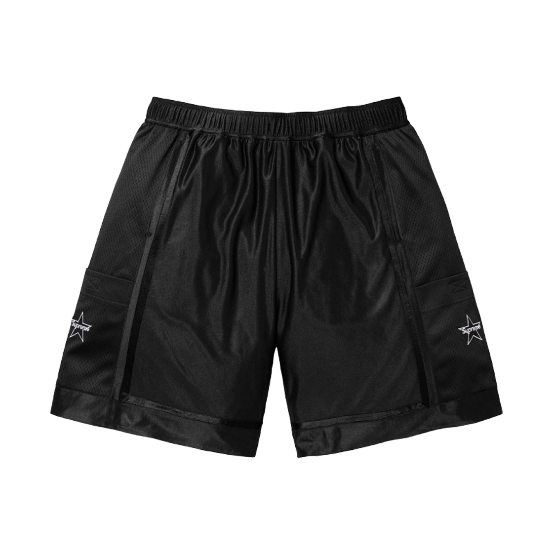 슈프림 사이드 포켓 베스킷볼 쇼츠 블랙 - 25SS | Supreme | KREAM