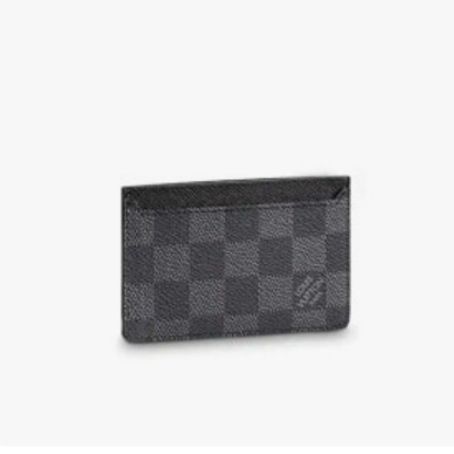 Louis Vuitton Neo Card Holder Damier Graphite Canvas 착용 스타일 - 1