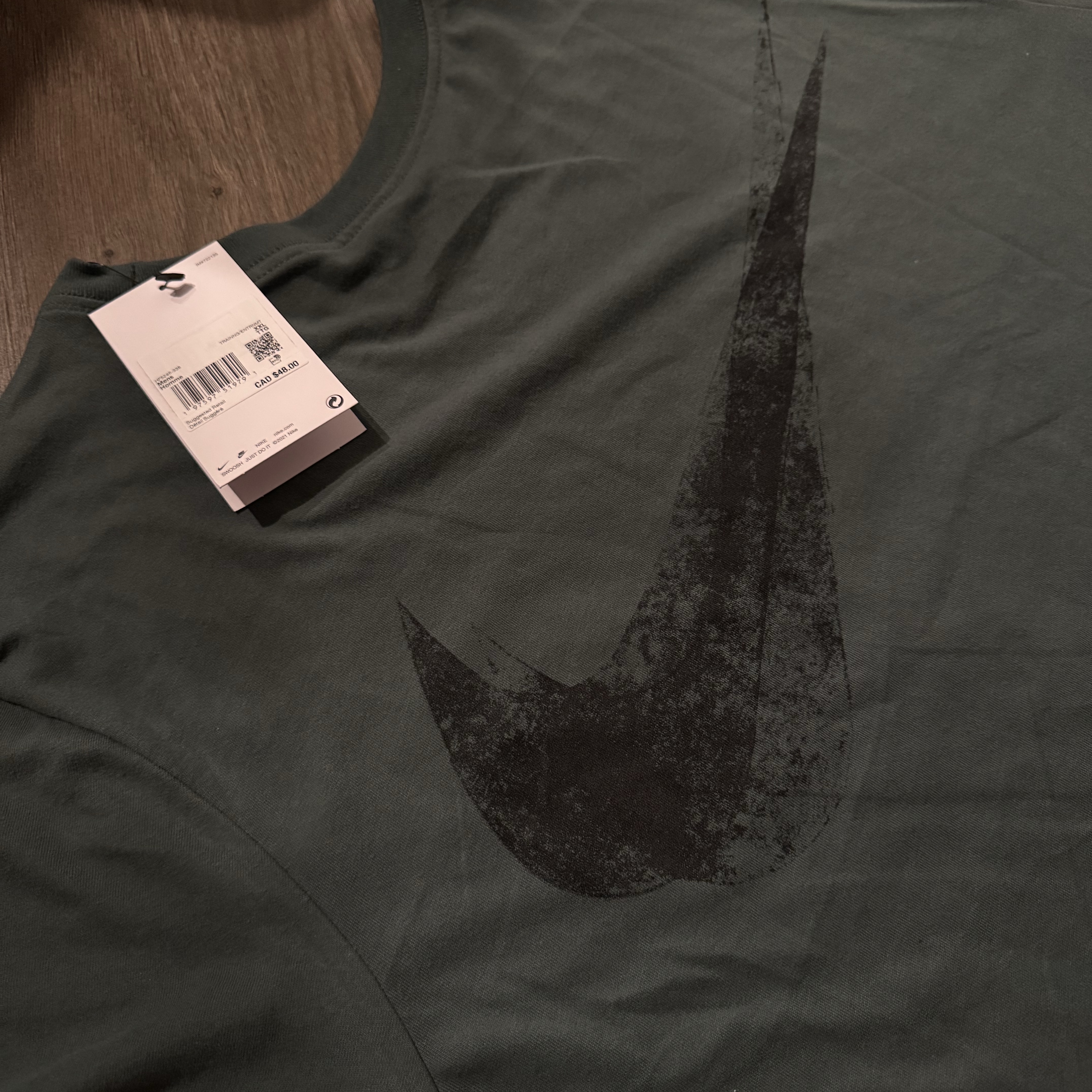 Nike Dri-Fit Fitness T-Shirt Black - US/EU 착용 스타일