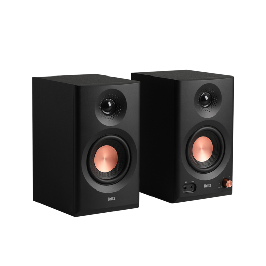 BR-Monitor5_BK Britz BR-Monitor5 Bluetooth Studio Monitor Speaker Black