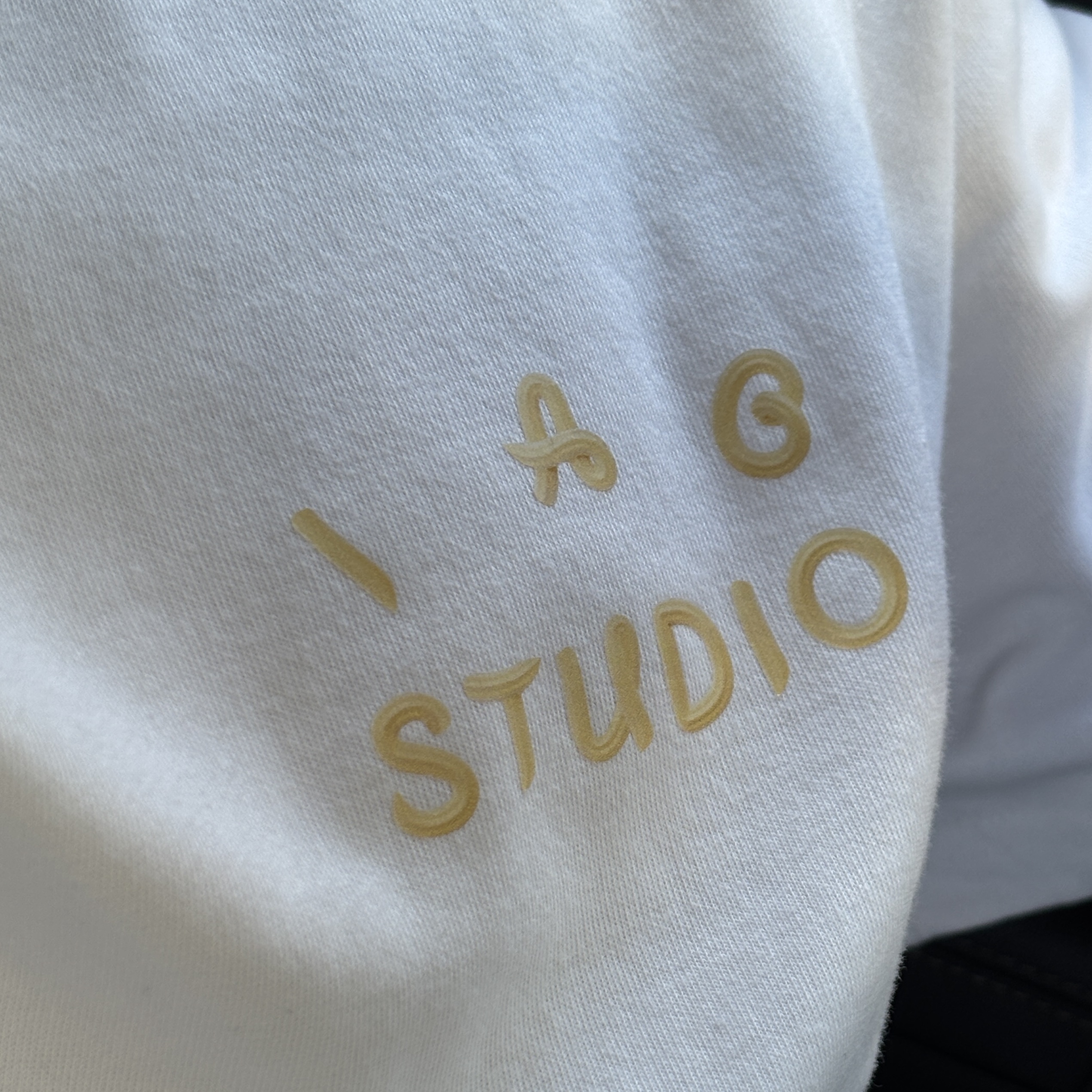 IAB Studio x Ottogi Mayonnaise 50th Anniversary T-Shirt White 착용 스타일