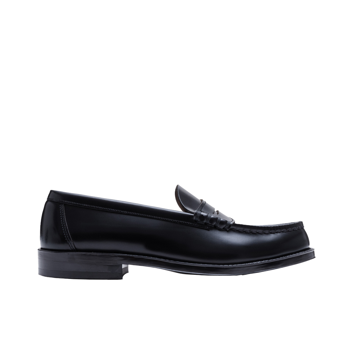 하루타 HS-9064 와이드 페니로퍼 블랙(Haruta HS-9064 Wide Penny Loafer Black)