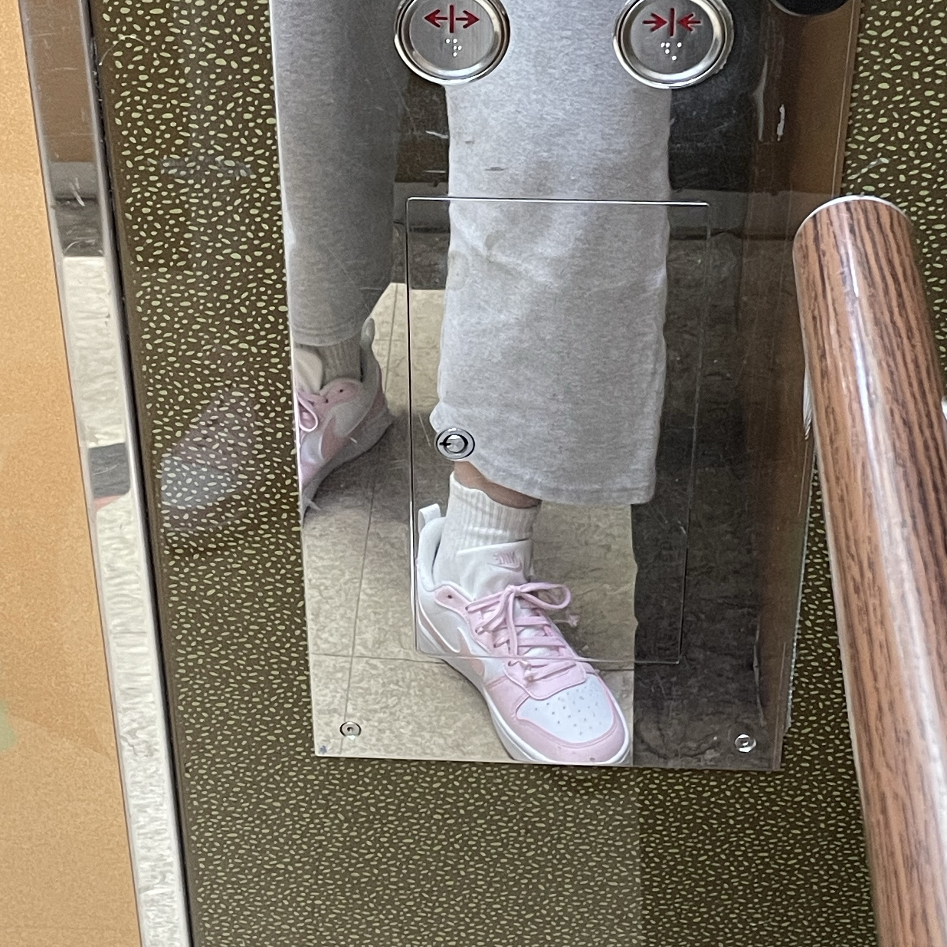 (GS) Nike Court Borough Low Recraft White Pink Foam 착용 스타일 - 2