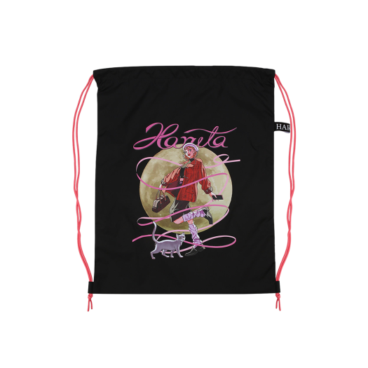 HRT-24BG01-BLACK Haruta X Tree13 Gym Sack Black