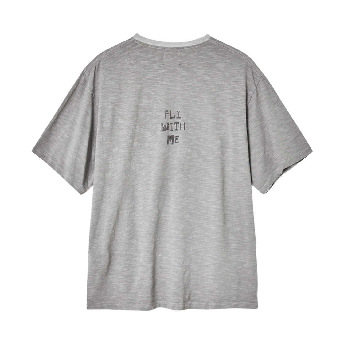 해칭룸 x 드래곤 길들이기 투슬리스 슬럽 티셔츠 시멘트(Hatchingroom x How To Train Your Dragon Toothless Slub T-Shirt Cement) - 2