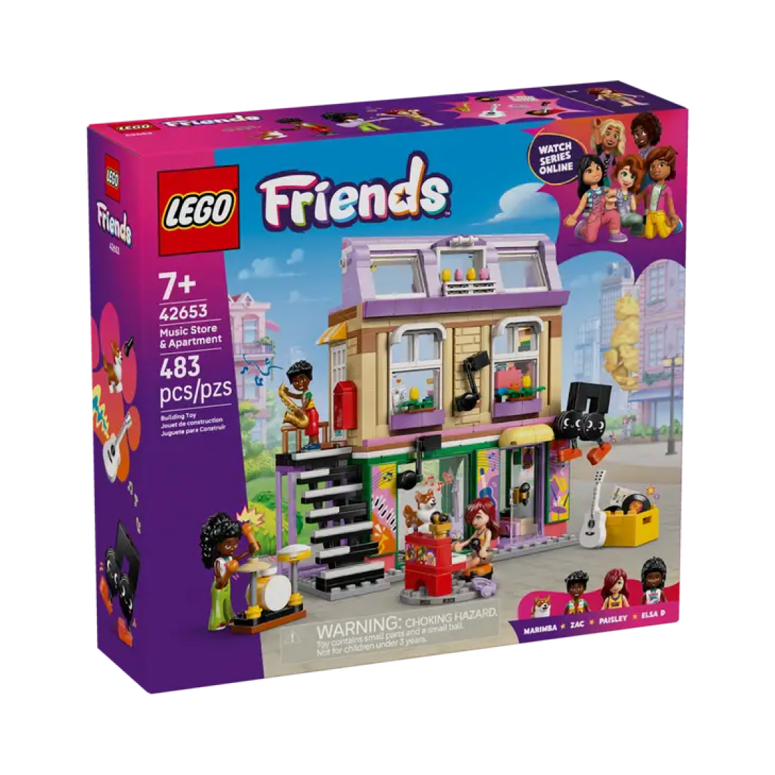 레고 프렌즈 뮤직 스토어와 아파트(Lego Friends Music Store and Apartment) - 2