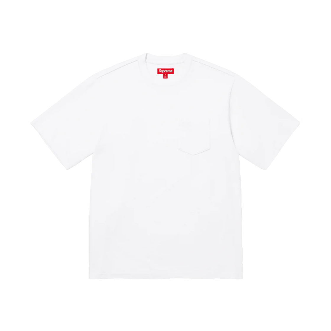 슈프림 숏슬리브 포켓 티셔츠 화이트