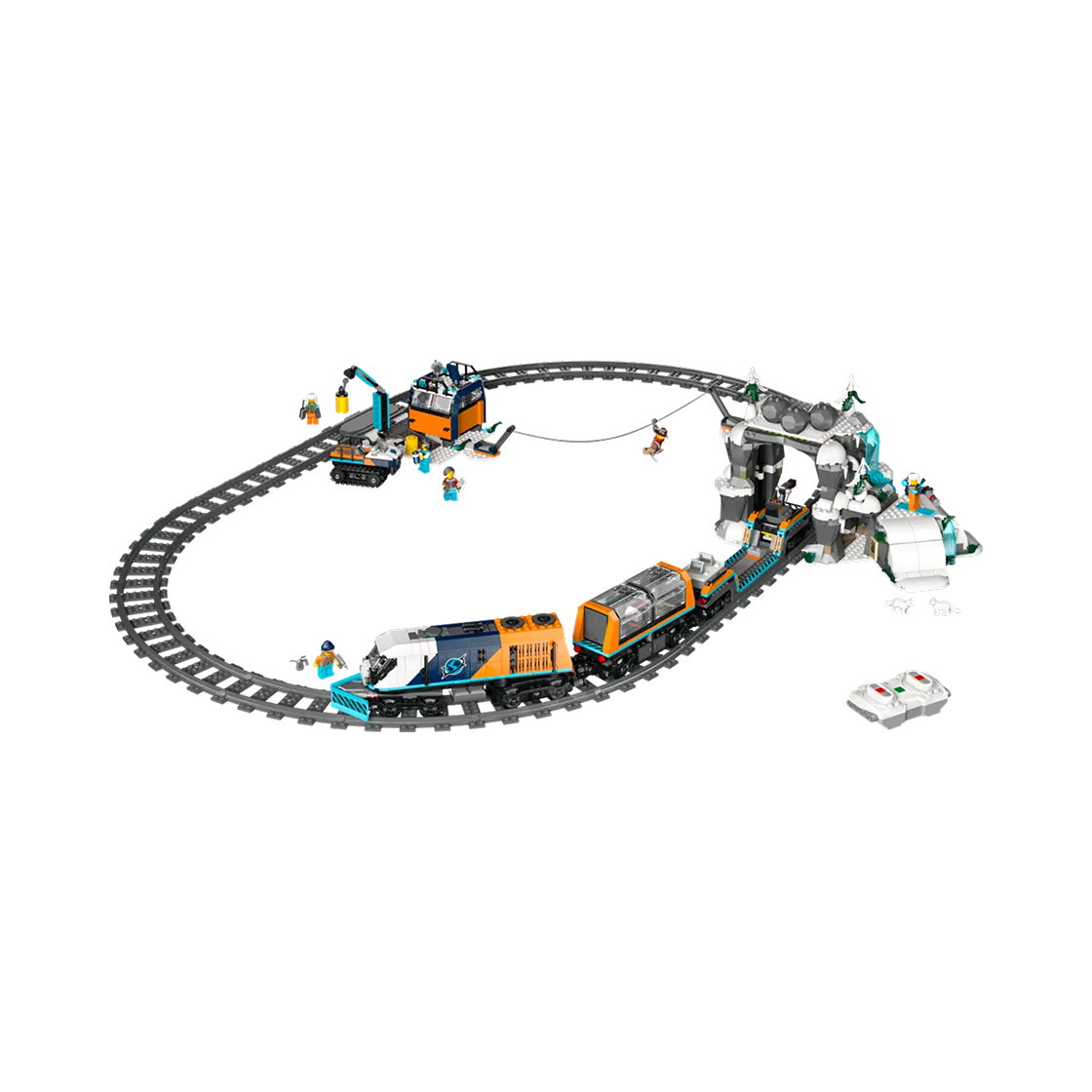 60470 Lego City Explorers' Arctic Polar Express Train (Korean Ver.)