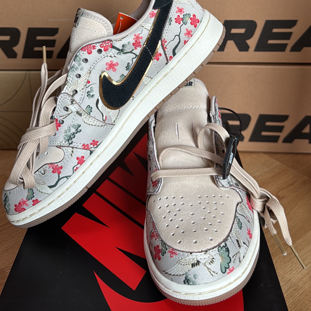 Jordan 1 Retro Low OG Rui Cranes 착용 스타일