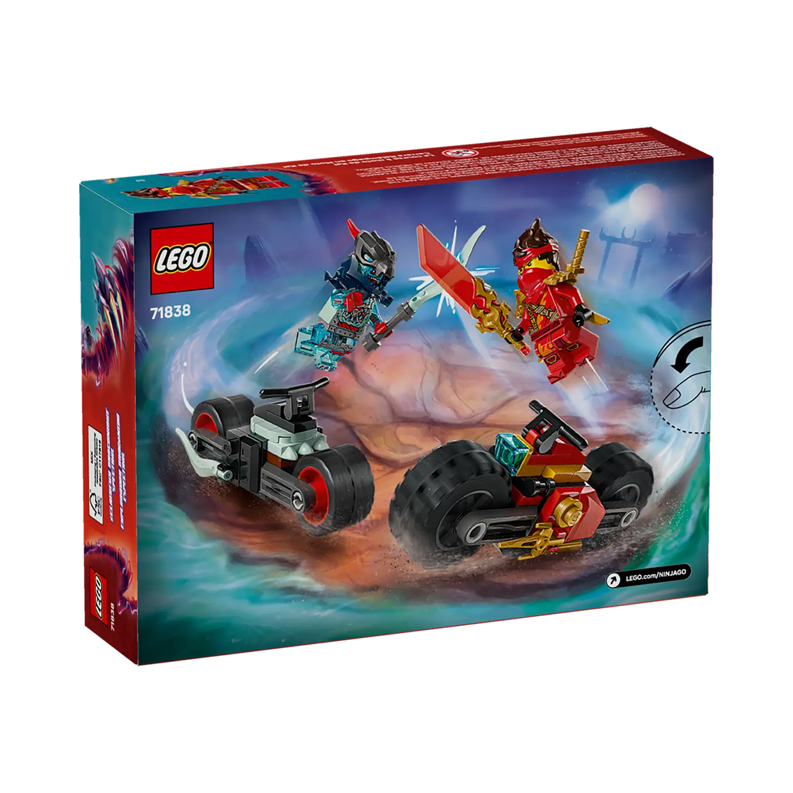 레고 닌자고 카이의 모터사이클 스피드 레이스(Lego Ninjago Kai’s Motorcycle Speed Race) - 2