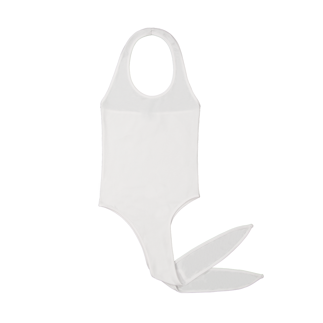 페요테 타이 홀터넥 탑 화이트(PEYOTE Tie Halter Neck Top White)