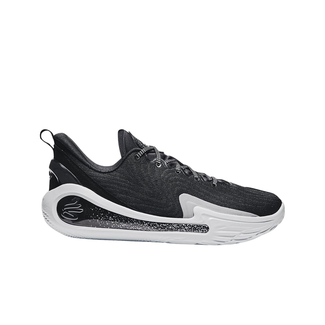 언더아머 커리 플로우 12 블랙 헤일로 그레이(Under Armour Curry Flow 12 Black Halo Gray)