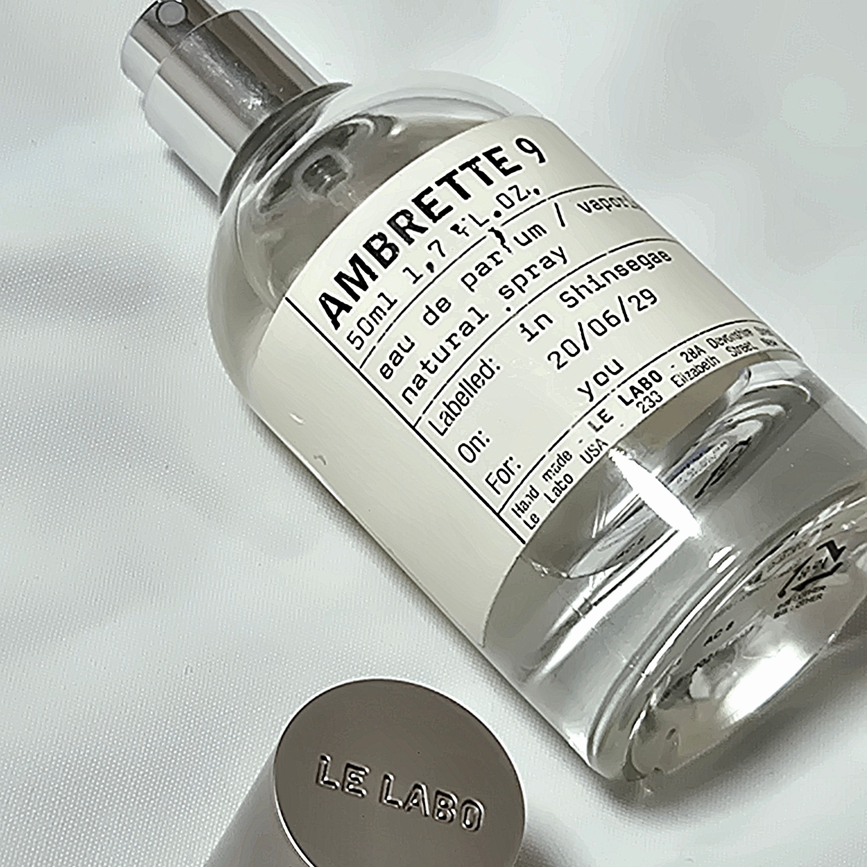 Le Labo Ambrette 9 Eau De Parfum 15ml 착용 스타일